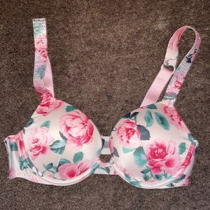 MOVING SALE - Floral/Bling Push-up Bra